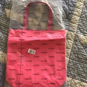 NWT Lancôme tote.  Gorgeous pink!
